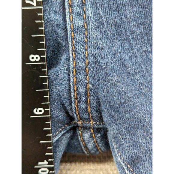 Levi's 345 Blue Jeans Size 12 Medium Low Boot Cut -0424B182 - Picture 8 of 10